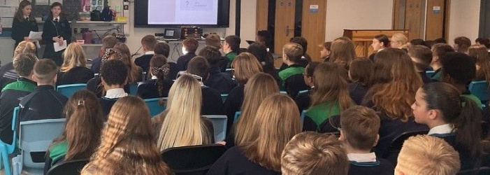 Matford Brook Academy student assembly